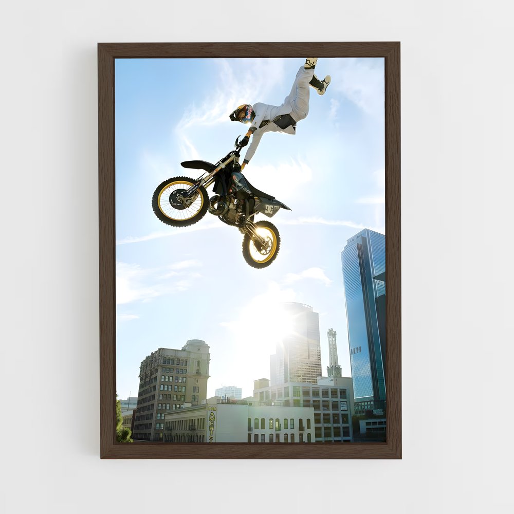 Poster Airborne Adrenaline – affiche Motocross freestyle (vue 5)
